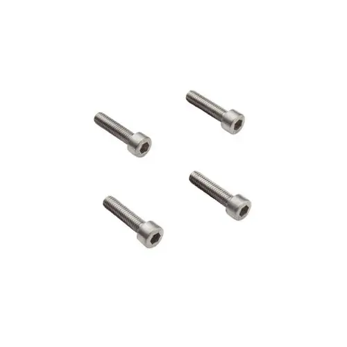 Schraubenset von Hansgrohe, bestehend aus vier Metall-Schrauben mit Sechskantkopf, geeignet für verschiedene Befestigungsanwendungen.
